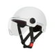thumbnail image 3 of Casco de motocicleta con forro suave y agradable para la piel, transpirable y que protege eficazmente la cabeza. Blanco, 3 of 9