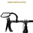 thumbnail image 2 of Miangastore Rear Observation Mirror For Bike Black 1Pack 9.4x2.8x1.6in, 2 of 9