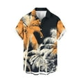 thumbnail image 3 of JURANMO Mens Hawaiian Shirts Big and Tall Coconut Tree Print Short Sleeve Tops Casual Button Down Beach Aloha Shirts Multicolor XXXL Sale of The Day, 3 of 8