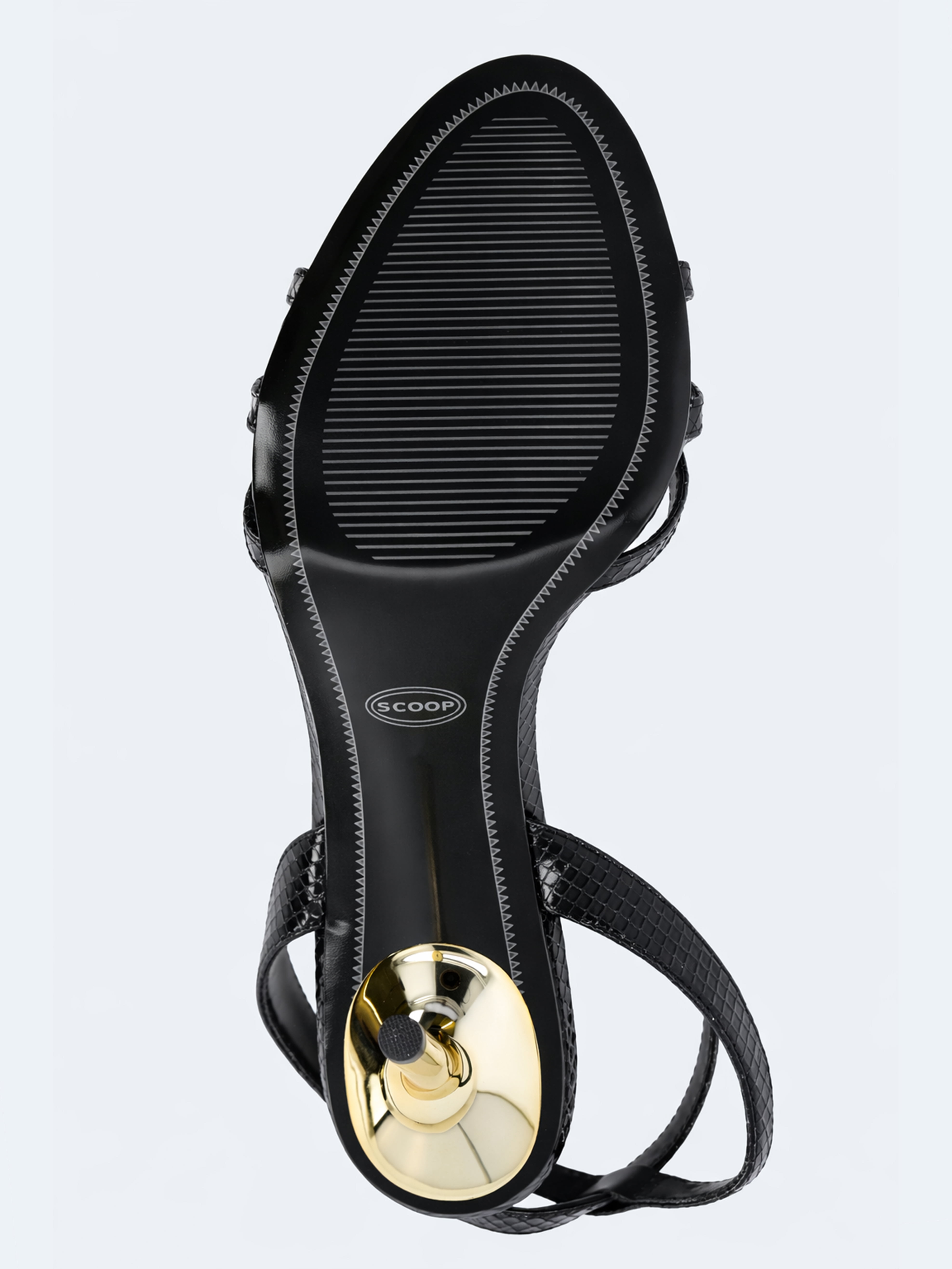 Devil Wears Prada Scoop Collection Women's Strappy Stiletto Heels