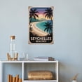 thumbnail image 4 of Motivational Seychelles Beaches Poster Retro Inspirational Vintage Travel Wall Art for Yoga Studio Counseling Office Relaxation Room Canvas Poster, 4 of 8