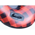 thumbnail image 3 of Pathfinder 61" Inflatable Unisex Double Snow Tube with winter plaid graphics, for ages 3 – 6 years, 3 of 5