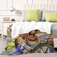 thumbnail image 4 of Scooby Doo Piratas anti-pilling, suave, ligera, esponjosa y acogedora de lujo para hogar y cocina – Perfecta para niños y adultos,130X150cm, 4 of 6