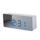 thumbnail image 1 of Reloj Despertador Multifunción Relojes Digitales LED - Temperatura / Modo de lámpara / Snooze / Espejo de Maquillaje - Rectángulo, azul Rectángulo luz LED azul Colco LED Despertador Digital de Viaje, 1 of 4