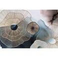 thumbnail image 1 of Cuadro Decorativo Abstracto 60x80cm Radiales de Tinta, 1 of 6