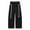 J31#Black, variant on Mens Casual Cargo Pants Men's Pants Comfortable Loose Straight Leg Trousers With Jacquard Minimalist Style Long Drag Pants Daily Wear Comfort Sweat Pants