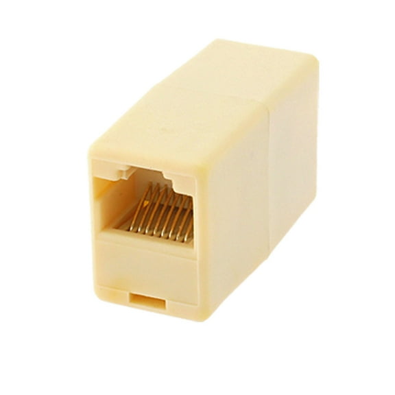 Unique Bargains RJ45 CAT 5 Plug Connector Joiner for Network Cable
