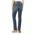 thumbnail image 2 of WallFlower Women's Luscious Curvy Bootcut Mid-Rise Insta Stretch Juniors Jeans (Standard and Plus), 2 of 4