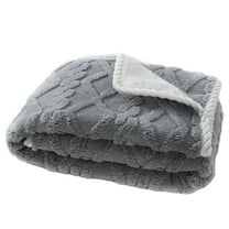 Tuphregyow Reversible Waterproof Pet Blanket for Large Dogs and Cats Machine Washable Pet Throw Blanket with Couch Cover Protection Gray