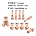 thumbnail image 3 of 11 Pcs Embout Électrode Kp2062-3B1 Kp2065- pour Torche Électrique, 3 of 9