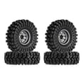 thumbnail image 1 of Juego de neumáticos 1.0 Beadlock Rim para coche RC Crawler 1/18 1/24, 1 of 6