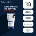 thumbnail image 2 of Jabón facial Kojie San Men Oil Control 125 ml para hombres, 2 of 6