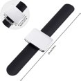 thumbnail image 4 of Trianu Magnetic Wrist Sewing Pincushion Wrist Magnetic Pin Holder Wristband Pin Cushion Holder for Hair Clips Sewing, Daily Hand Sewing (Black), 4 of 8