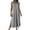 Gray, variant on Bixock Women's Maternity Dress Sleeveless A Line Sundress Loose Casual Maxi Dress with Pockets Baby Shower Pregnancy Dresses for Photoshoot Maternity Outfits Summer Clothings