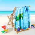 thumbnail image 6 of Yibo Mermaid Beach Towel Super Soft Beach Blanket Pool Travel Swimming Bath Shower Towel, 6 of 7