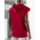 thumbnail image 4 of Jersey de entrenamiento físico para hombres de verano Deportes Ocio Moda europea y americana Manga con capucha Clip de caballo Chaleco de color sólido para hombres, 4 of 6