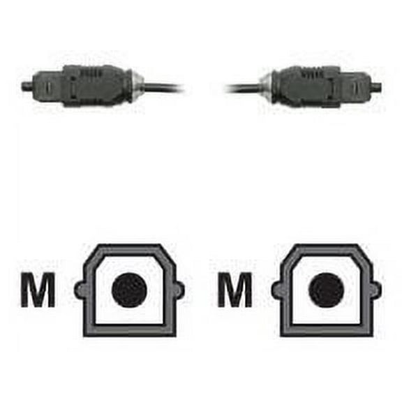 Hosa Technology 2' Toslink Male to Toslink Male Fiber Optic Cable