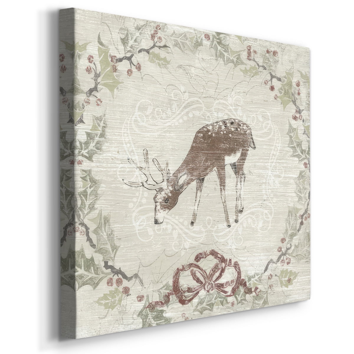 Cabin Christmas VI- Gallery Wrapped Canvas
