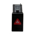 thumbnail image 2 of KarParts360 For Volkswagen Passat 1998-2005 Hazard Warning Switch | Plastic Material | Black | Blade Terminal | 12 Volts | Replacement For 3B0953235B01C, 3B0953235D01C, 2 of 4