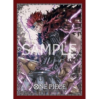 One Piece Card Game Official Sleeves: Assortment 8 – Gecko Moria Design, 70-Pack, Standard Size