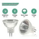 thumbnail image 3 of 12pcs 12v 20w Dimmable Mr11 Gu4 Halogen Bulbs 2700k Warm White for Ceiling Light, 3 of 5