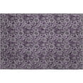 thumbnail image 2 of Addison Rugs Mayfield Washable Transitional Floral Eggplant Rectangle Rug, 1'8" x 2'6", 2 of 5