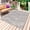 Gray, variant on Black White Branches Outdoor Rug 3x5 Ft - Reversible Patio Rug Outdoor Camping Rugs, Vintage Art Farmhouse Washable Indoor Outdoor Area Rugs, Non-Slip Outdoor Carpet Runner for Deck/Porch