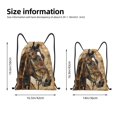 thumbnail image 2 of Lukts Musical Horse Vintage Collage Pattern Drawstring Backpack Bag Sport Gym Sackpack,String Backpack Sport Bag Sack,Cinch Tote Gym Backpack-Small, 2 of 6