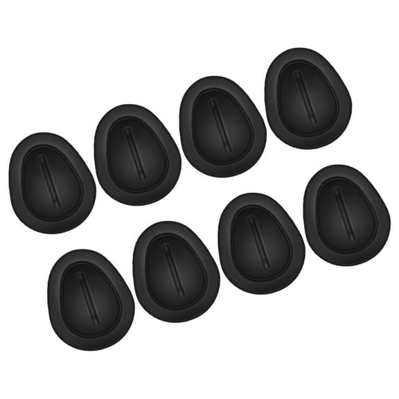 8 Pcs Cup Holder Recessed Car Expander with Tray Coasters Miss Black