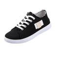 thumbnail image 2 of Mfakffe Business Casual Shoes Women Breathable Non Slip Sneakers Versatile Flat Walking Shoes Black 7 Wide（EU:38）, 2 of 4