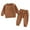 Z3-Brown, variant on LYCAQL Girls Back to School Clothes Girls Clothes Tween Girl Clothing Long Sleeve Top Cargo Pants Fall Winter Outfits (Black,2-3 Years)