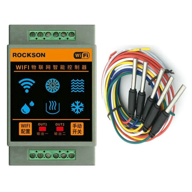 Tuya Wifi Controlador de nivel de agua para el hogar Sensores Dispositivo de alarma de nivel de agu Abody Controlador de nivel