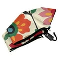 thumbnail image 6 of FORMRS Travel Umbrella Folding Auto Open Close Windproof Rain UV Protection, Colorful Flowers, 6 of 8
