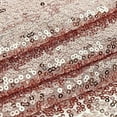 thumbnail image 5 of Morttic Rose Gold 31.5’’ Sequin Tablecloth Runners Glitter Wedding Party Round Table Cloth Table Linens Christmas Birthday Party Decor, 5 of 7