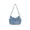 Blue, variant on Women's Denim Crossbody Purse with Multiple Zipper Pockets, Star Pattern Y2K Small Shoulder Bag, Lightweight & Adjustable Strap