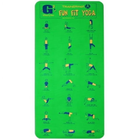 TRAINERbrands TRAINERmat Fun Fit Yoga for Kids