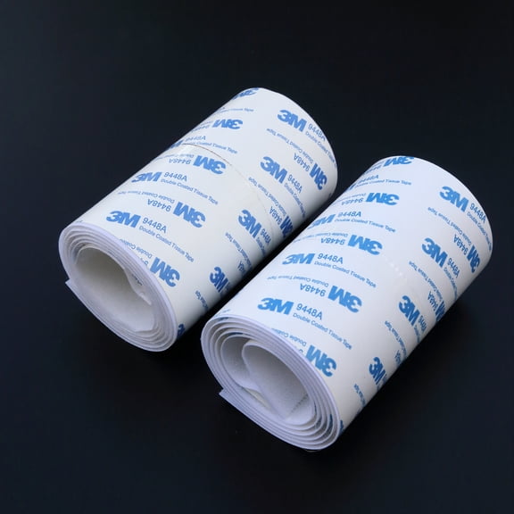 Multi-Purpose White Velcro Tape - Extra Wide 110mm, No-Residue Removal for Home & Car DIY