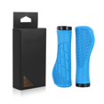 thumbnail image 1 of Solid Color Locking Rubber Grip Non-Slip Shock Absorbing Grip Meat Ball Grip Blue, 1 of 8