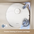 thumbnail image 4 of Restored MOVA P10 Pro Ultra Robot Vacuum and Mop (B Level) , Extenable Mop, Edge-to-Edge Cleaning,13000 Pa Suction, CleanLift System, Hot Water, 4 of 8