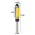 thumbnail image 3 of 1/4 "Cojinete Del Vástago Del De Enrutamiento Fresa De Broca Muela 25 Mm Amarillo Cola Trim Router Bit, 3 of 6