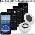 thumbnail image 4 of Wrongduck R10 Fitness Tracking Ring for Women Waterproof Activity Ring with Sleep Tracking Step Counter for Android iOS, 4 of 7