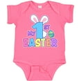 thumbnail image 3 of Inktastic My 1st Easter One with Bunny Ears and Tail Boys or Girls Baby Bodysuit, 3 of 5