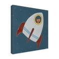 thumbnail image 2 of Trademark Fine Art 'Monkeys in Space I' Canvas Art by June Erica Vess, 2 of 3