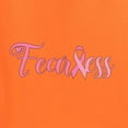 thumbnail image 5 of Wild Bobby, Fearless Pink Ribbon Support Warrior Women, Breast Cancer Awareness, Men Graphic Tank Top, Orange, Medium, 5 of 5