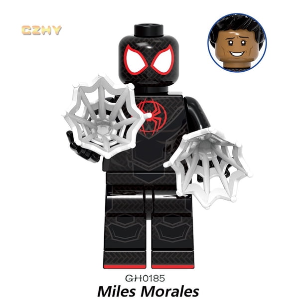 G0126 Superhéroes A Través De La Araña Cruzada Escarlata Peter Parker Figura De Bloques De Construcción Juguete