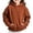 Coffee, variant on Piuwrlz Kids Hood Sweatshirts for Girls Plain Hoodies Long Sleeve Pullover White Size 13-14 Years