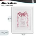 thumbnail image 4 of Stupell Industries Glam Optimistic Best That Could Happen White Framed Print Under Glass, 17 x 21, by Cindy Jacobs, 4 of 8
