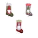 thumbnail image 4 of Kearding Calcetín de Navidad, decoración colgante para el hogar, bolsa de regalo de Navidad encantadora, suministros para fiestas, adornos para Kits de decoración para fiestas Gnomo rojo Kearding HA069756-01, 4 of 6