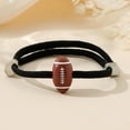 thumbnail image 6 of Minimalist Men's Bracelet With Rugby On Adjustable Milans Cord Casual Wear, 6 of 20