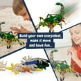 thumbnail image 5 of Science4you Scorpiobot Robotics Kit for Kids - Building Robot Toys for Kids 8-12 Year olds, Robot Kit with 161 Pieces, Stem Games, Gift for 8+ Year Olds Boys and Girls, 5 of 6